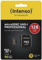 Abbildung: Micro SDXC Karte 128GB UHS-I Professional mit Adapter