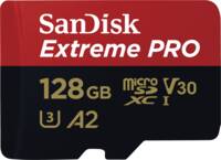 Abbildung: Extreme PRO microSDXC 128GB + SD Adapter + 2 years RescuePRO