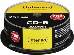 Intenso CD-R 700Mb 52x spindel (25)
