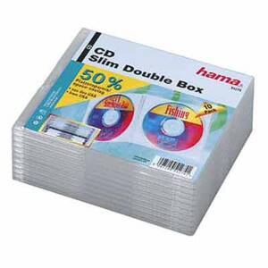 Hama 51274 CD SLIM DOUBLE BOX,