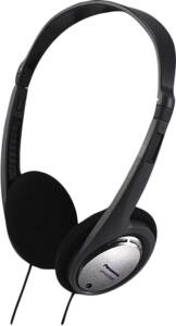 Panasonic RP-HT030E-S gr/si Kopfhörer 1,2m Kabel,ultraleicht,faltbar