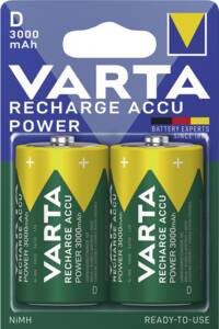 Varta 56720 Recharge Accu Power Mono 3000mAh 2er Blister