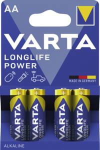 Varta Longlife Power AA Blister 4 Stück