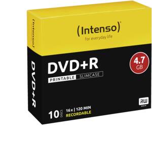 DVD+R 4.7GB 16x 10er-Pack DVD-Rohlinge