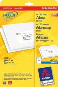 Zweckform J8173-25 Adress Etiketten