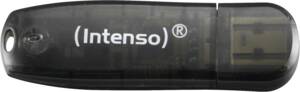 Intenso 16 GB USB-Stick mit USB 2.0, 28 MB/s, kompaktes Design, schwarz USB-Stick