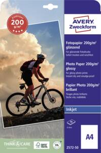 Zweckform 2572-50 Superior Photo Papier, hochglänzend, A4, 200g, 50 Bl