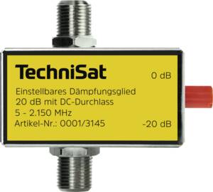 Technisat Einstelbares Dämpfungsglied mit F-Buchsen