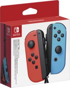 Abbildung: Joy-Con 2er-Set Neon-Rot/Neon-Blau (Switch)