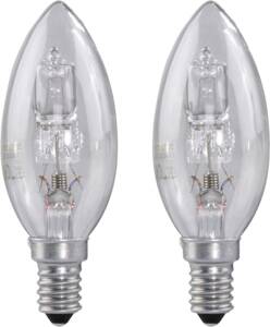 Xavax 112461 HALO/KERZE/46W/E14 2er Pack