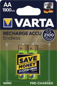 Varta RECHARGE ACCU Endless AA 1900mAh Blister 2