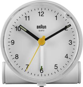 Braun Uhren BC01W Quarzwecker