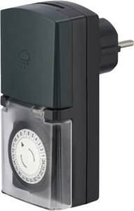 Hama 137262 Tages-Zeitschaltuhr Outdoor Mini