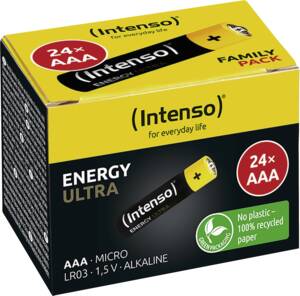 Abbildung: Intenso Micro-Batterie (AAA) LR03 Alkaline Energy AAA 24er B