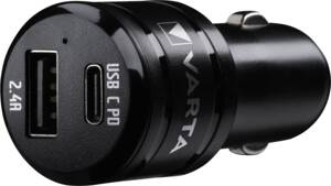 Abbildung: Car Charger Dual USB Type C PD / USB A