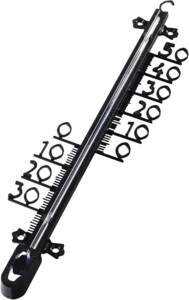 Hama 186405 Innen-/Außenthermometer, Baumst.
