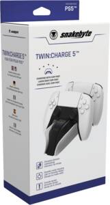 Abbildung: SNAKEBYTE PS5 TWIN:CHARGE 5 (White)