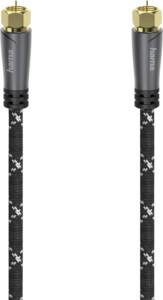 Hama 205079 SAT-Anschlusskabel, 120 dB, 5.0m