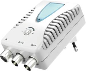 Hama 205228 BK/CATV-Verstärker für 2 Geräte