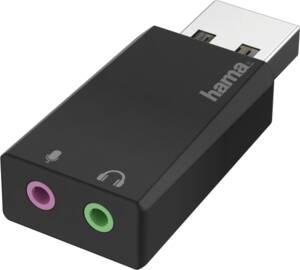 Hama 200323 USB-A-Soundkarte auf 3pol. Klinke
