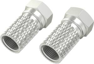 Hama 205206 F-STECKER 2 STCK., 6,8MM