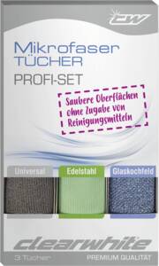 Clearwhite Mikrofaser Tücher 3 Stück