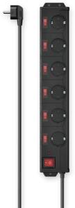 Hama 00223160 Smart power strip 6 AC outlet(s) 1.4 m 3680 W - Hama