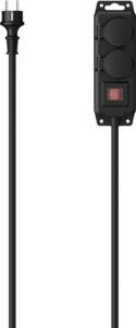 Hama 223062 SDL 2F 2M/M.SCH/OUTDOOR/WANDM/SW