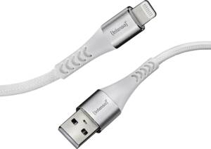 Intenso A315L Nylon USB-A/ Lightning 1,5m weiß