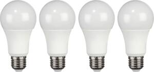 Xavax 112930 A60 LED Ma E27 806lm 8,3W ww, 4 Stück