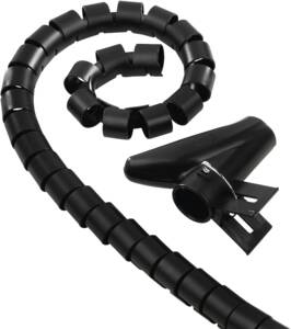 Hama 00220996 cable organizer Universal Cable Eater Black 1 pc(s) -