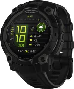 Garmin Instinct 3 AMOLED - 45mm Schwarz Smartwatch Schwarz