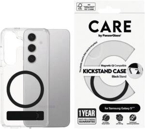 Abbildung: CARE Back Cover Feature Kickstand Galaxy S25 Schwarz