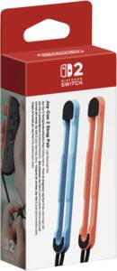 Nintendo Joy-Con 2-Handgelenksschlaufen-Paar (hellblau/hellrot) (Swit