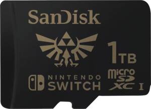 Sandisk microSDXC 1TB UHS-I card for Nintendo Switch, Zelda Edition