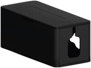 Immagine: Kabelbox 14x15x34cm schwarz