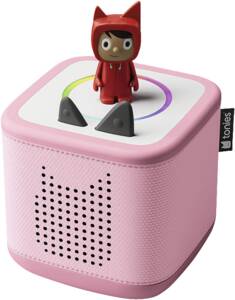 Tonies Toniebox 2 Rosa Starter Set Kreativ-Tonie Rot [DACH] Tonies