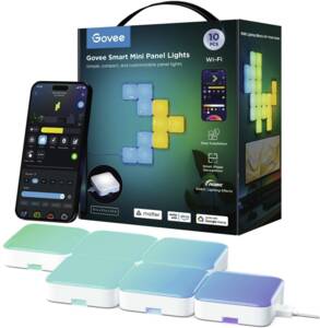 Image: Mini Leuchtpaneele RGBIC-Segmentfarben