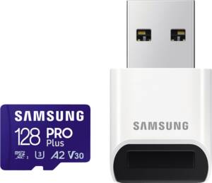 Samsung PRO Plus (2023) 128GB microSDXC inkl. USB-Kartenleser