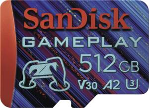 Sandisk GamePlay-microSD-Karte 512GB