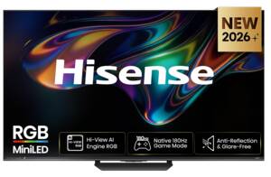 Hisense 65UR8DS 165.1 cm (65") 4K Ultra HD Smart TV Wi-Fi Black -