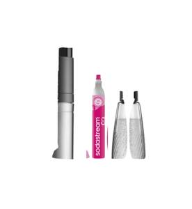 Sodastream DUO Wassersprudler Standard (1 Glasfl.+1 Kunststofffl.)