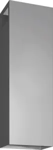 Siemens LZ12285 - verlengschacht afzuigkap aluminium-RVS