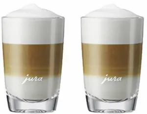 JURA latte macchiato glas 105mm (2 stuks)