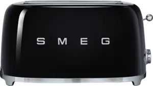 SMEG TSF02BLEU 50's Style Broodrooster - Zwart