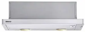 Beko CTB6250X Vlakscherm Afzuigkap - Geïntegreerd - Zilver 