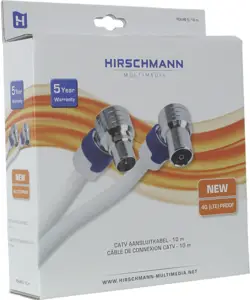 Hirschmann FEKAB 5 coaxkabel (10 meter)