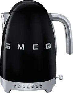 SMEG KLF04BLEU Waterkoker 50's Style - Zwart