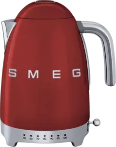 SMEG KLF04RDEU Waterkoker 50's Style - Rood