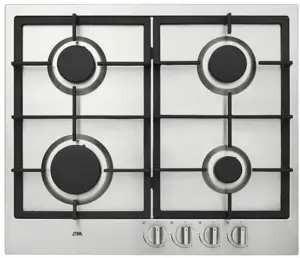 ETNA KG859RVSA Inbouw Gaskookplaat